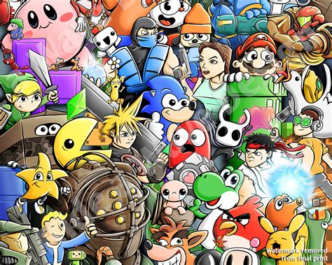 video game characters